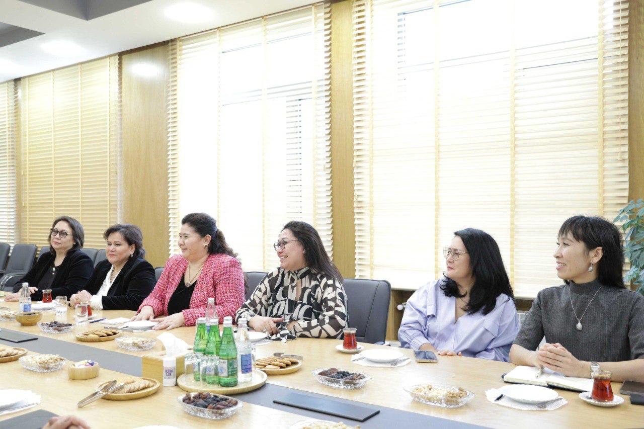 Kunaev University delegation in Baku