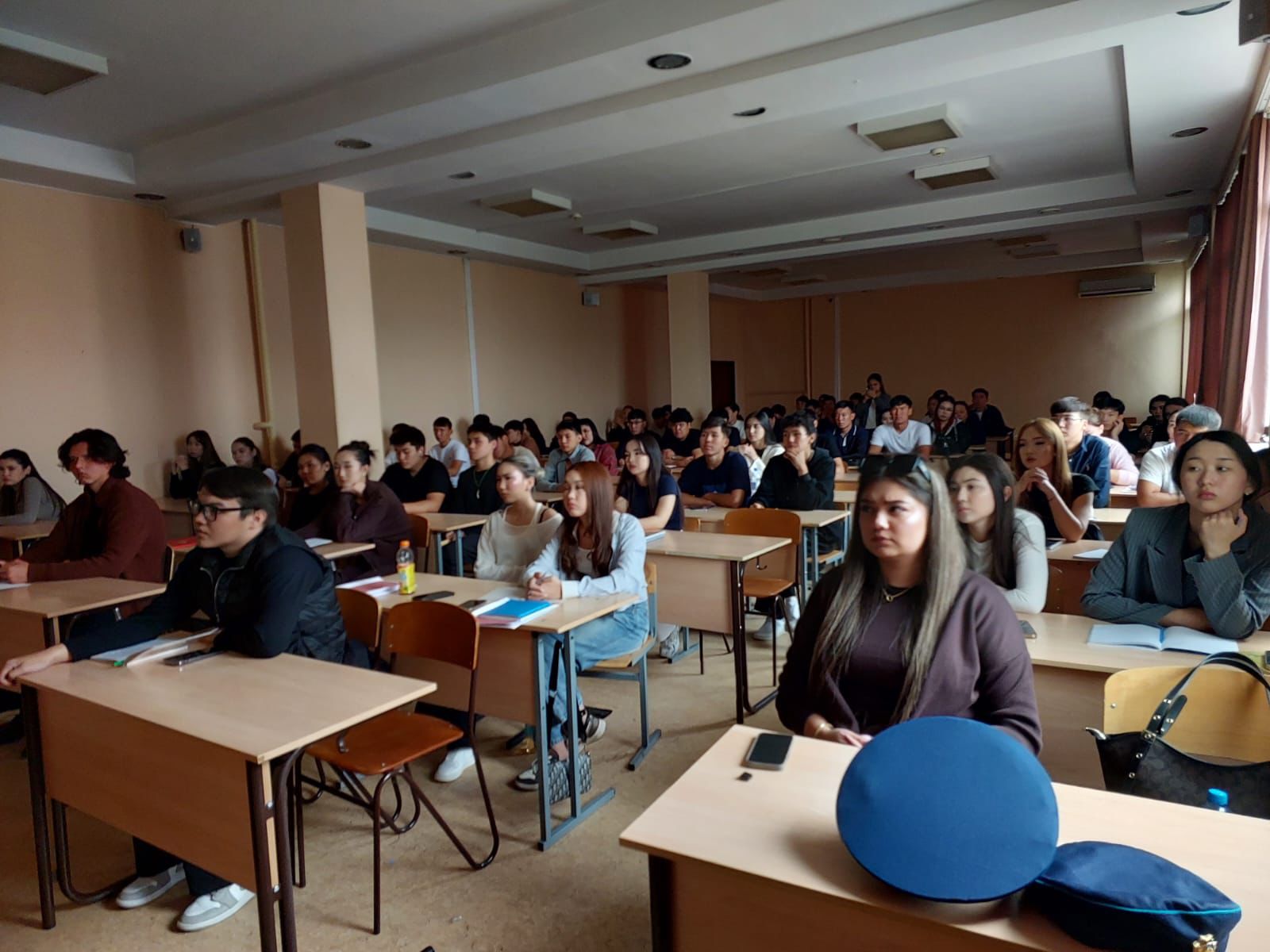 On September 17, 2025, at D.A. Kunaev University, a lecture on civil law awareness was held as part of the implementation of the Memorandum of Cooperation between the Almaty City